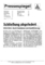 Wochenblatt vom 14. Juli 2009